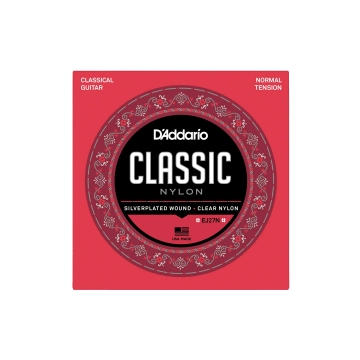 Cordas Para Violão Nylon Transparente D Addario Student Nylon Ej27n 1