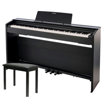 Piano digital Casio PX-870 Privia Preto com banqueta