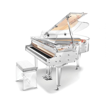 GH160YJ  Kayserburg Grand Piano Acústico Crystal | Teclacenter