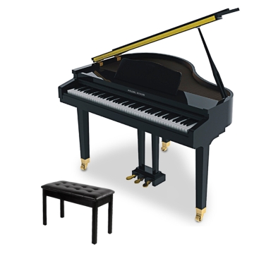 GP1100 Pearl River Piano Digital Preto com banqueta - 110V