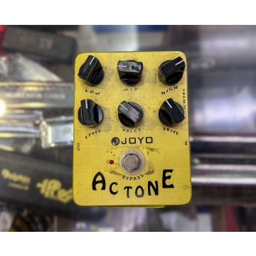 Pedal Joyo Actone Bypass Dourado - Usado