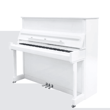 KX1 Kayserburg Excellent Series Piano Acústico Vertical White Polish | Teclacenter