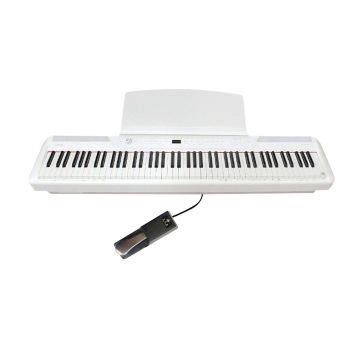 P200 Pearl River Piano Digital Teclas Fatar-Instrumento-Branco