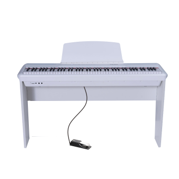 P60 Pearl River Piano Digital Branco com estante W Bivolt
