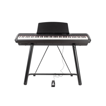 P60 Pearl River Piano Digital Preto com estante U Bivolt