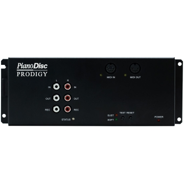 GDP9 Pearl River Piano Acústico de Cauda Preto Polido com PianoDisc Prodigy com Banqueta | Teclacenter