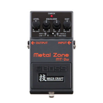 Pedal BOSS MT-2W Metal Zone Waza Craft SHOWROOM - Distorção Premium