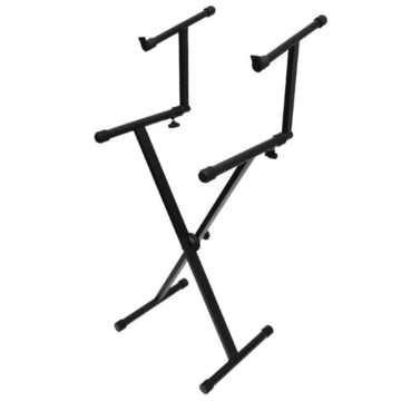 saty 2030 suporte em x para 2 teclados