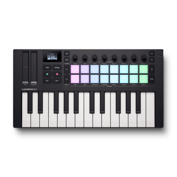 Novation Launchkey Mini 25 MK4 Teclas Teclado Controlador