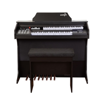 Órgão Eletrônico Harmonia HS 45 Lux - Drawbars, 128 Sons e Acompanhamento Automático