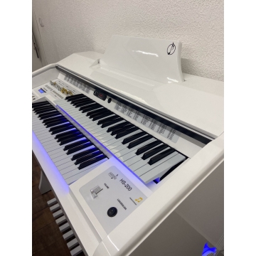 Órgão Eletrônico Harmonia HS 200 Super - 2 Teclados, Bluetooth, MP3