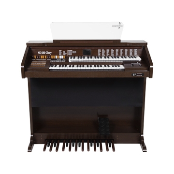 Órgão Harmonia HS 480 Glory - 2 Teclados 49 Teclas, 160 Timbres, MIDI