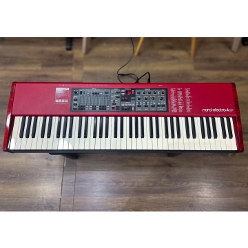 Teclado Nord Electro 4 HP 73 Teclas Vermelho - Usado