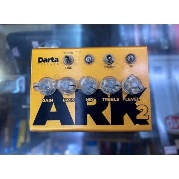 Pedal Darta Effects ARK 2 Dourado - Overdrive Usado