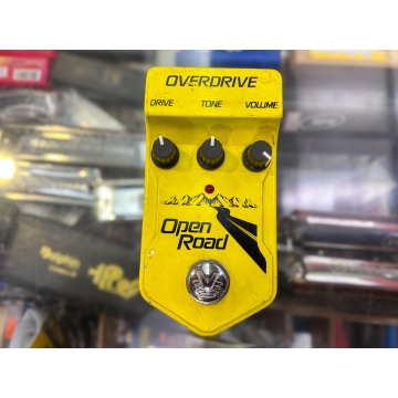 Overdrive Open Road Visual Sound Amarelo - Pedal Usado