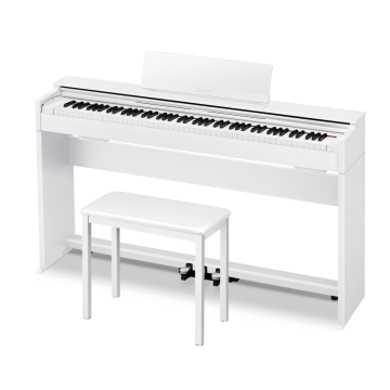 Casio Celviano AP-S200 Piano Digital Slim -Branco-Instrumento + banqueta saty