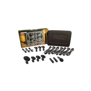 Kit de Microfone Shure PGADRUMKIT7 para Bateria 7 pecas 1