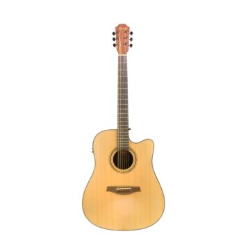 Violao Dreadnought Aco Cutaway Elet GD100CE NS BENSON 1