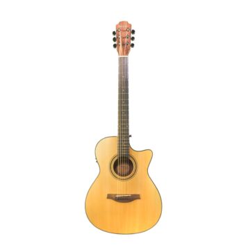 Violao Concert Aco Cutaway Eletrico Natural GF100CE N BENSON 1