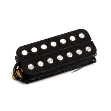 Captador Guitarra 7 Cordas (Ponte) Preto Spirit QH7-Bridge 1