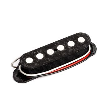 Captador Para Guitarra Single Alnico 5 Preto Spirit KS6-M-BK 1