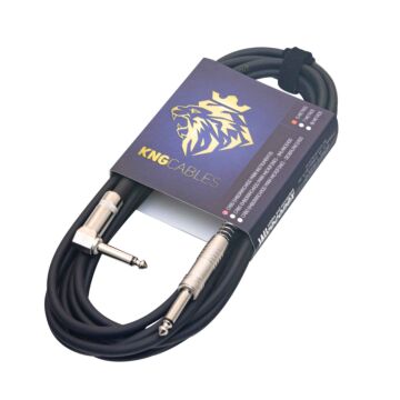 Cabos Para Instrumentos Com Cachimbo P10 P10 5 Metros Gtc-05 Kng Wireconex 1