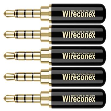 Wc 2314 Conector P2 Trrs Linha Wireconex 05 Unidades 1