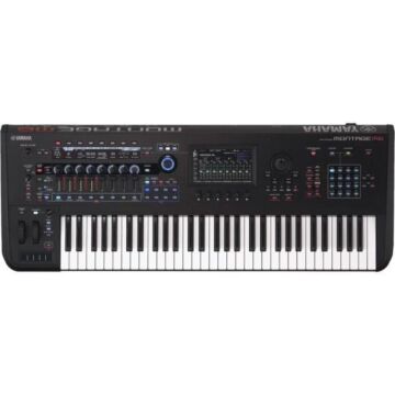 Teclado Yamaha Montage M6 Sintetizador Preto 1