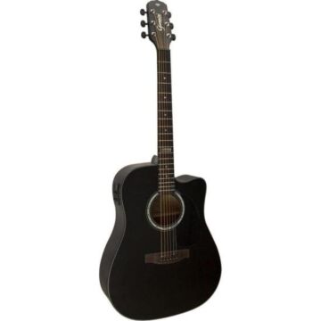 Violão Giannini GF1D CEQ Eletroacústico Aço Satin Black