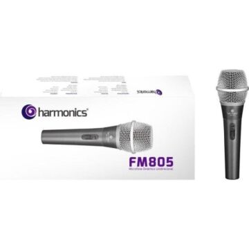 Microfone Harmonics FM-805 Dinâmico
