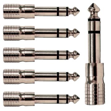 Adaptador 3,5 Femea Trs 6,3mm Macho Wc347 Wireconex 06 Unidades 1