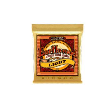Encordoamento P/violão Aço Earthwood Leve 80/20 Bronze Ernie Ball 011"-052" P02004 1