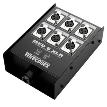 Painel Multicabo 06 Vias Xlr - Medusa Wireconex 1