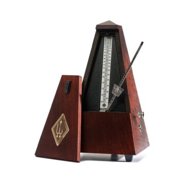 Metrônomo Analógico Maelzel Mogno Wittner 812K