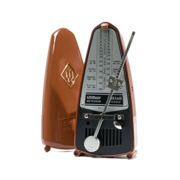 Metrônomo Analógico Taktell Piccolino Mogno Wittner 831