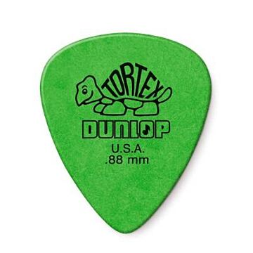 Palheta Tortex 0.88mm Verde Pct C/ 6 Un 418r.88 Dunlop (1344) 1