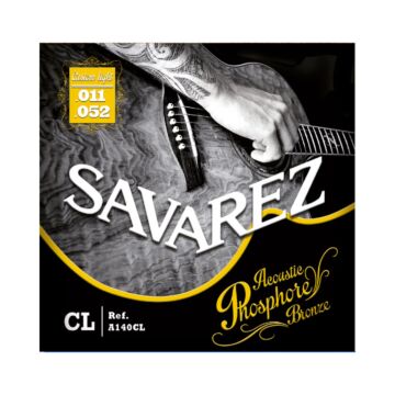 Encordoamento Violão Aço .011-.052 Savarez P. Bronze A140CL 1
