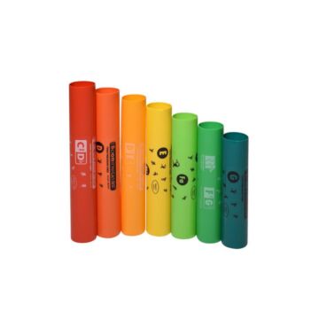 Kit Agudo Cromático Com 7 Boomwhackers BWEG 1
