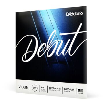 Encordoamento Violino Média D Addario Debut D310 4/4M 1