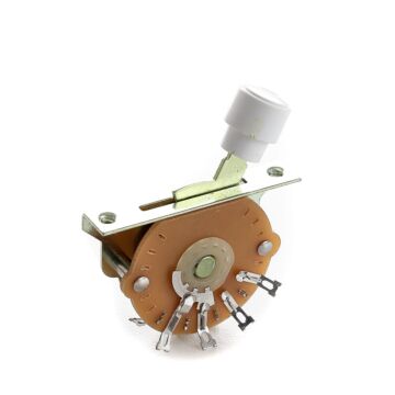 Chave Seletora 3 Posições Knob Branco Spirit UST3-#6-32-WH 1