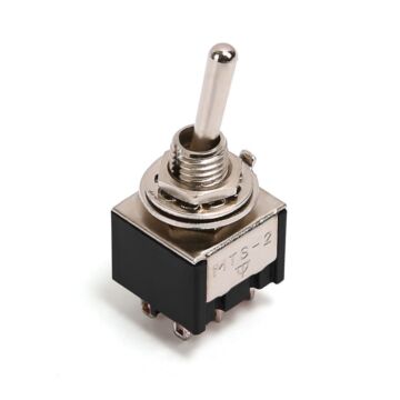 Chave Seletora Mini 2 Posições Niquelada Spirit M205-NI 1