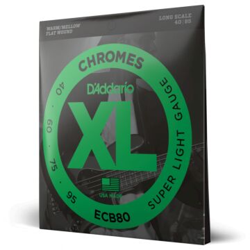 Encordoamento Baixo 4C 40-95 D Addario XL Chromes ECB80 1
