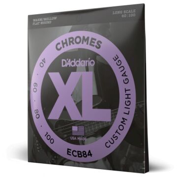 Encordoamento Baixo 4C 40-100 D Addario XL Chromes ECB84 1