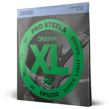 Encordoamento Baixo 4C 40-95 D Addario XL Pro Steels EPS220 1