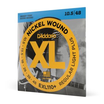 Encordoamento Guitarra 10.5-48 D Addario XL Nickel EXL110+ 1