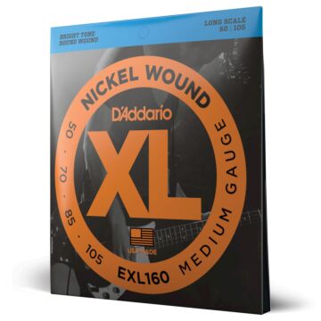 Encordoamento Baixo 4C 50-105 D Addario XL Nickel EXL160 1