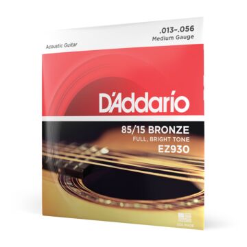 Encordoamento Violão Aço 13-56 D'Addario85/15  Bronze EZ930 1