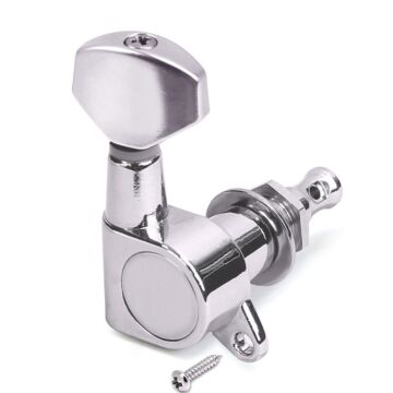 Tarraxa Para Guitarra Blindada Cromada R6 Spirit J07-CR-R6 1