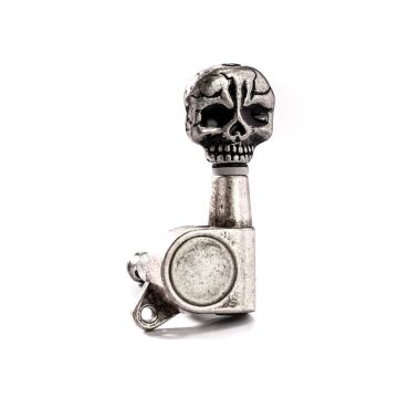 Tarraxa Guitarra Prata Relic L6 Caveira Canhoto Spirit 1