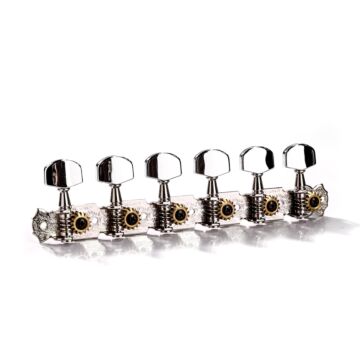 Tarraxa Para Guitarra Niquelada R6 Spirit J32-NI-R6 1